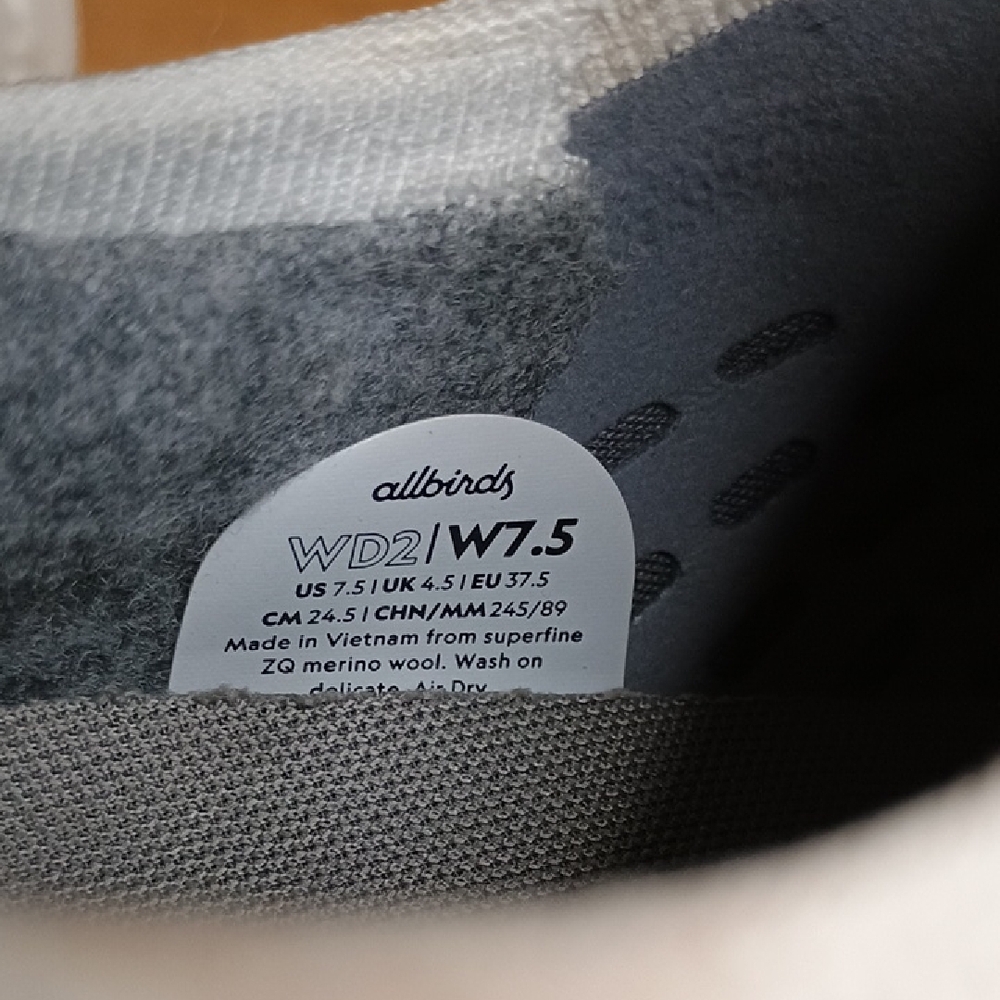 Allbirds Cream Fleece Sneakers - Picture 4 of 10